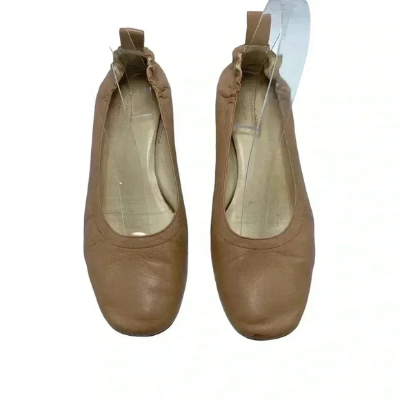 Everlane the Day ballet pumps capsule wardrobe block heels size 8.5 - Picture 2 of 6